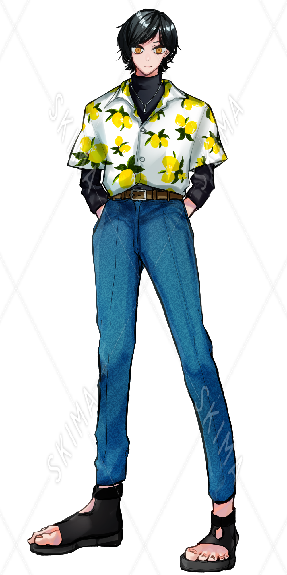 立ち絵 夏服男の子 スキマ スキルのオーダーメイドマーケット Skima