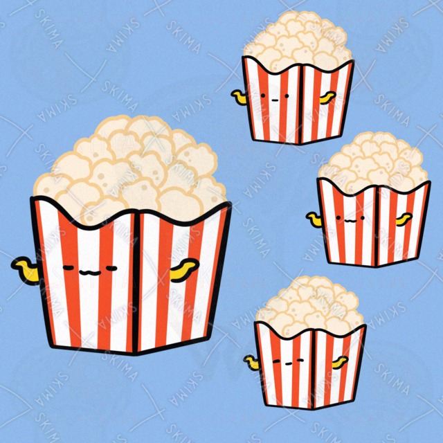 Image of Cold Popcorn (4 Expressions)