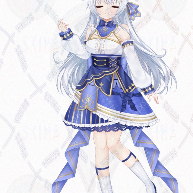 Image 7 of Star-Reading Girl: Facial Expressions & Decorative Parts