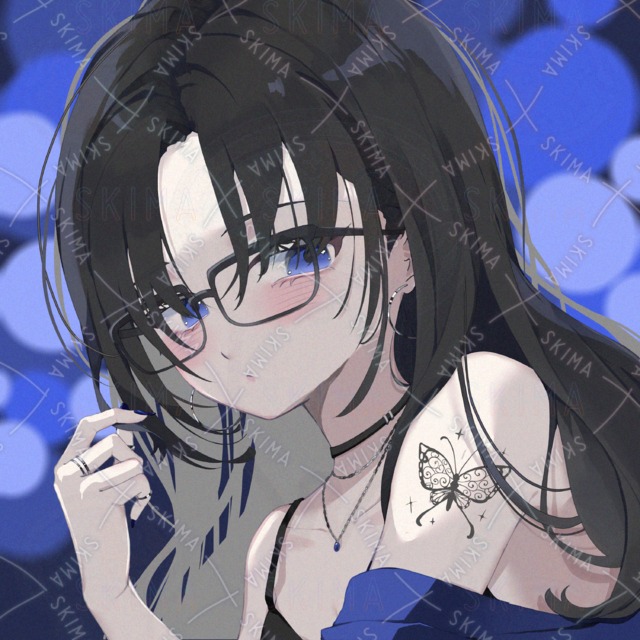 Image of Glasses-Wearing Woman Icon