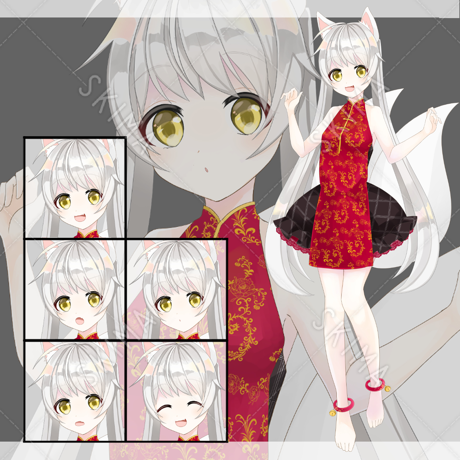 狐風キャラ スキマ スキルのオーダーメイドマーケット Skima