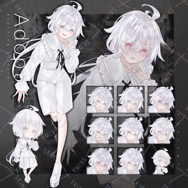 Image of [Adopt] 8 Expressions + Mini Characters