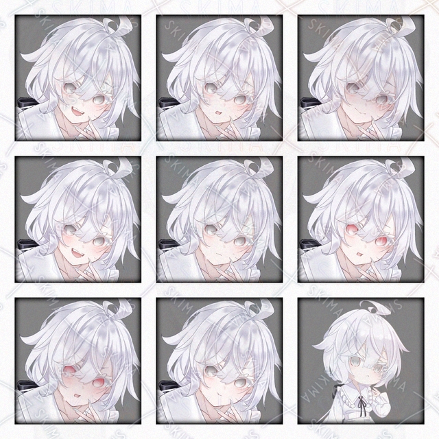 Image 2 of [Adopt] 8 Expressions + Mini Characters