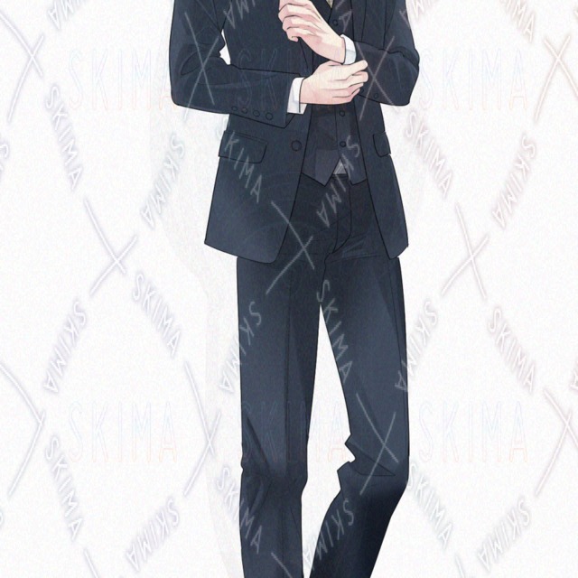 Man in Suit Standing Illustration for TRPG (8 Expressions) 的商品圖片第 2 張