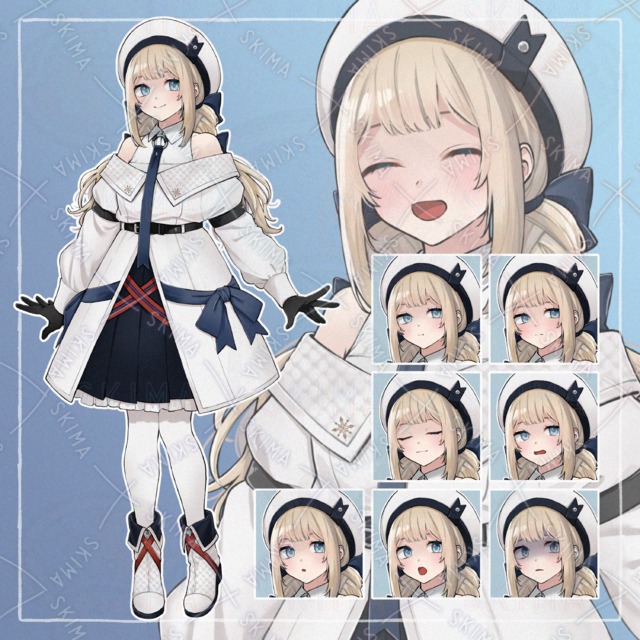 リボンとクロスの少女
