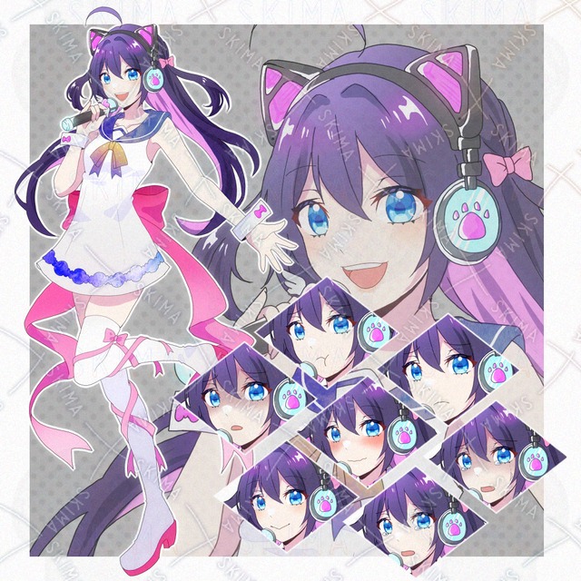 Image of Idol Girl – 8 Expressions