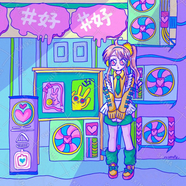 【一枚絵】好好路地裏【スチル】