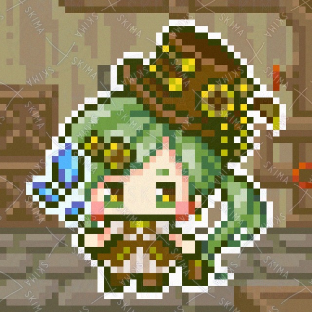 【二頭身】ドット絵アイコン-14-