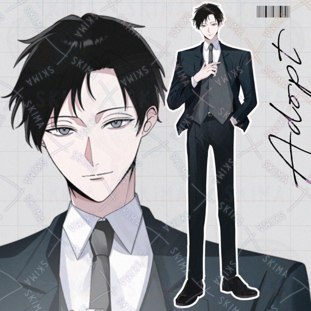 【Adopt004】スーツの男性