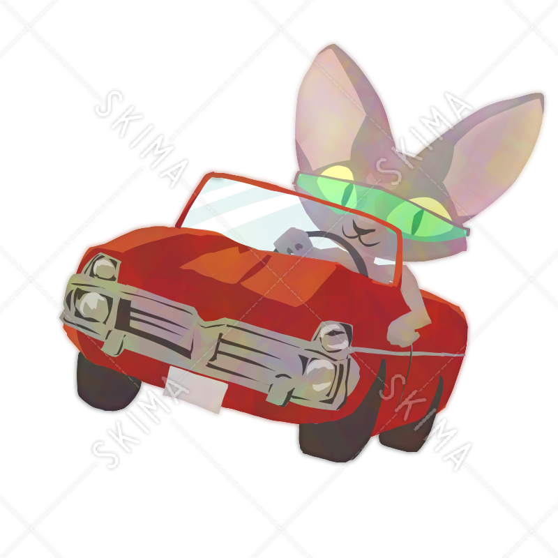 販売期間 7 31 アイコン オープンカーを乗り回すスフィンクス スキマ スキルのオーダーメイドマーケット Skima