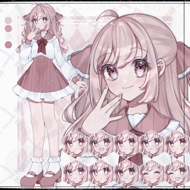 adopt【표정 변형 10종】 상품 이미지