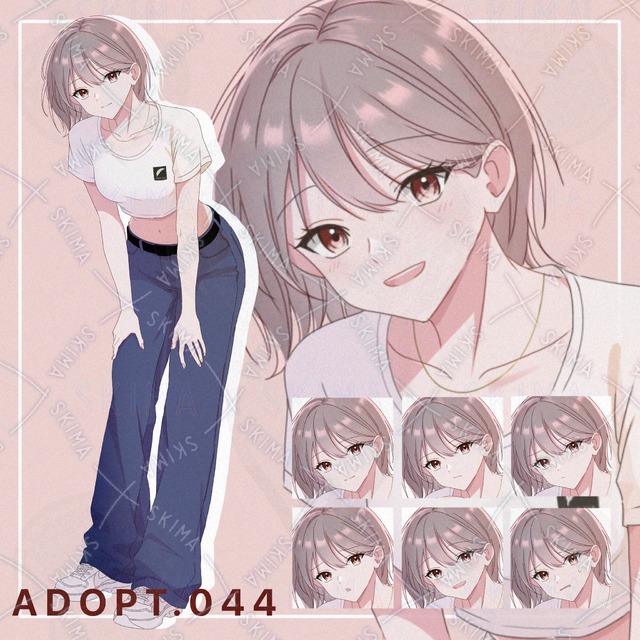 【opt】단발머리 언니 상품 이미지