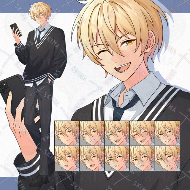 Adopt20【표정 변형: 10종】 상품 이미지