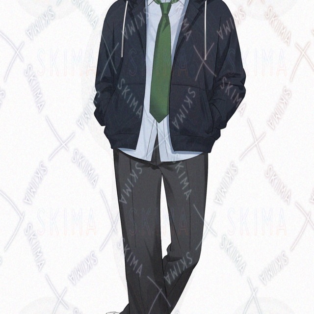 Image 7 of Hoodie Young Man Pack (6 Expressions)