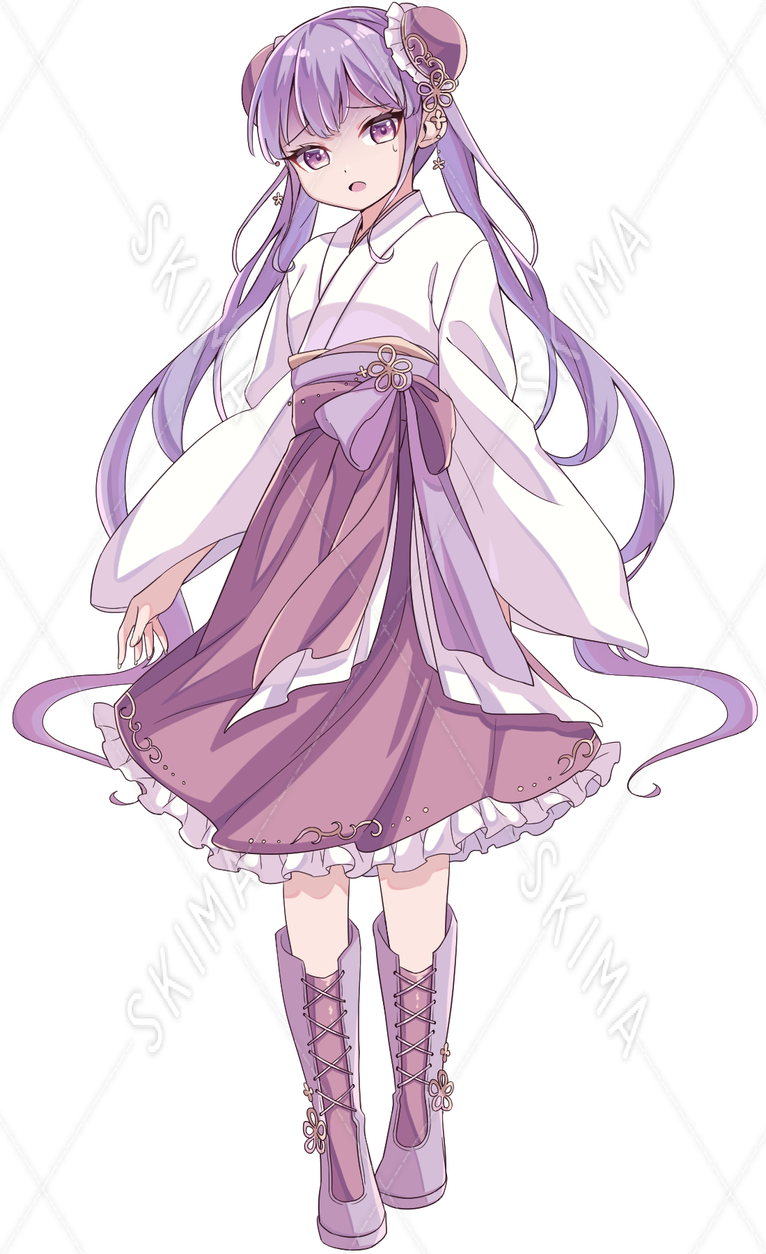 着物の少女 スキマ スキルのオーダーメイドマーケット Skima