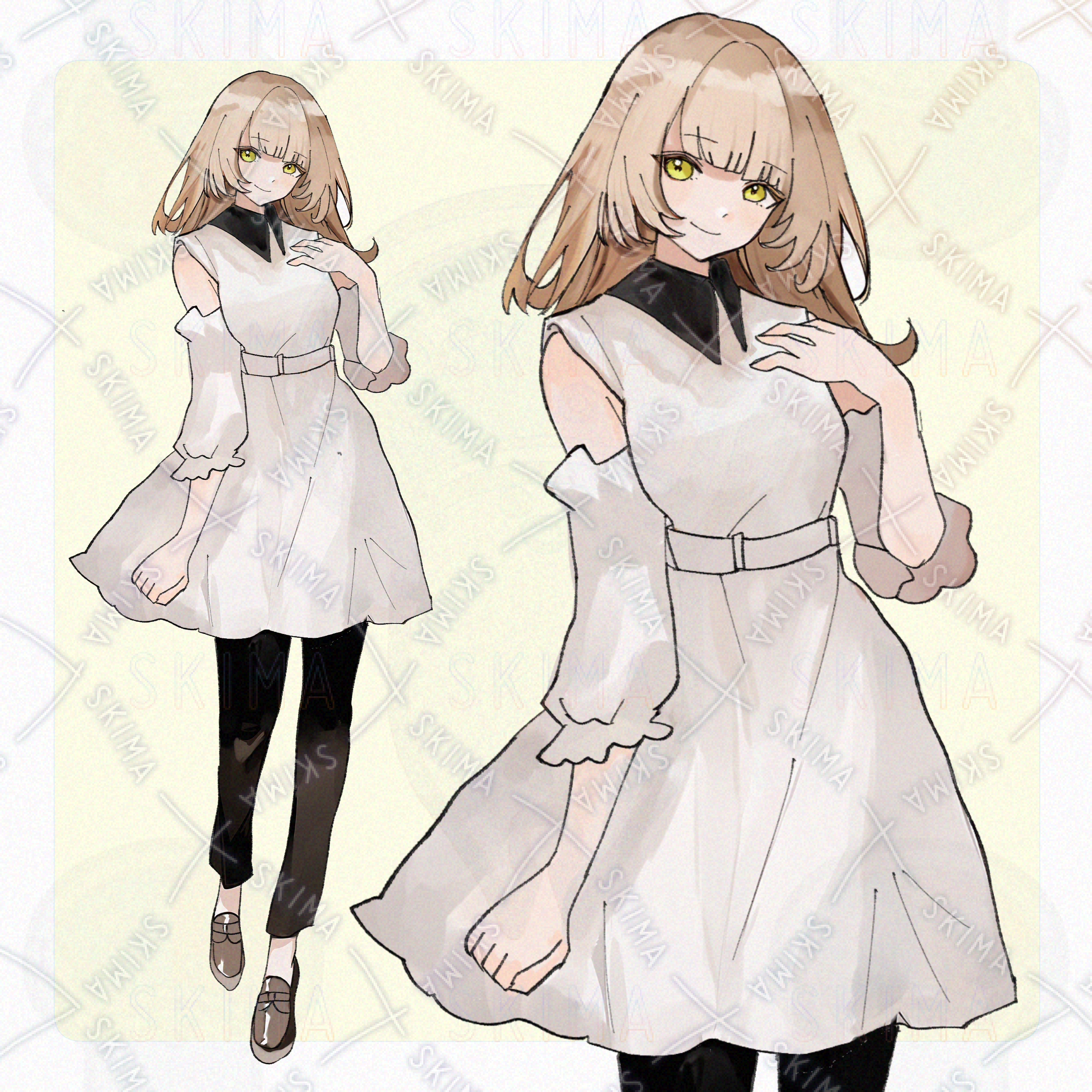 500円お値引き中】綺麗め私服の女性の立ち絵 | SKIMA（スキマ）
