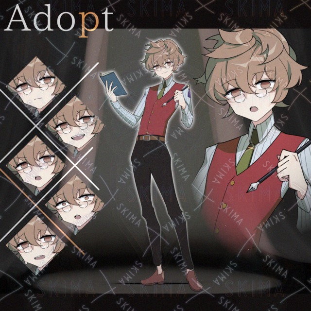 Adopt.物書きの少年