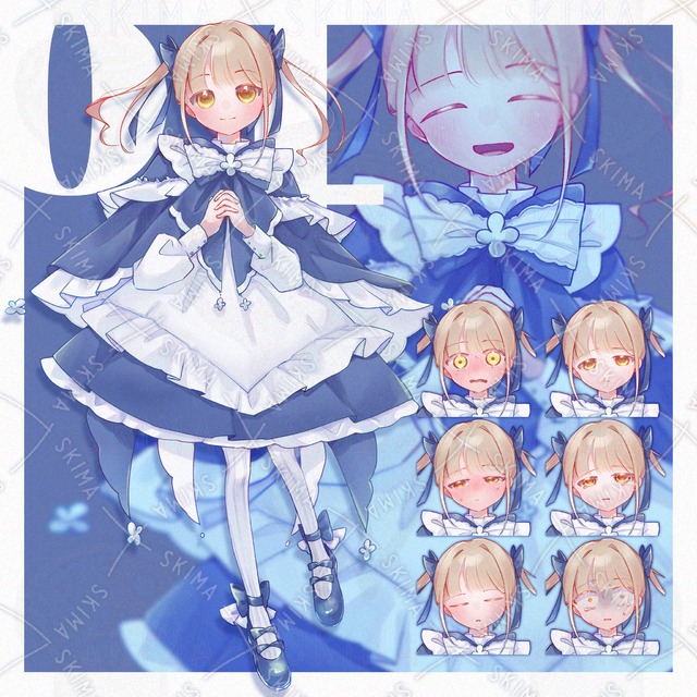 少女立ち絵04