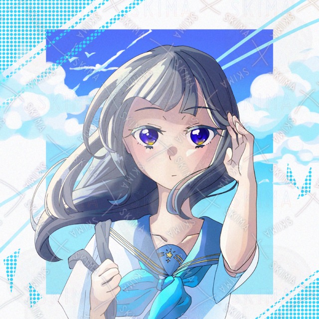 夏/制服/女の子/スチル