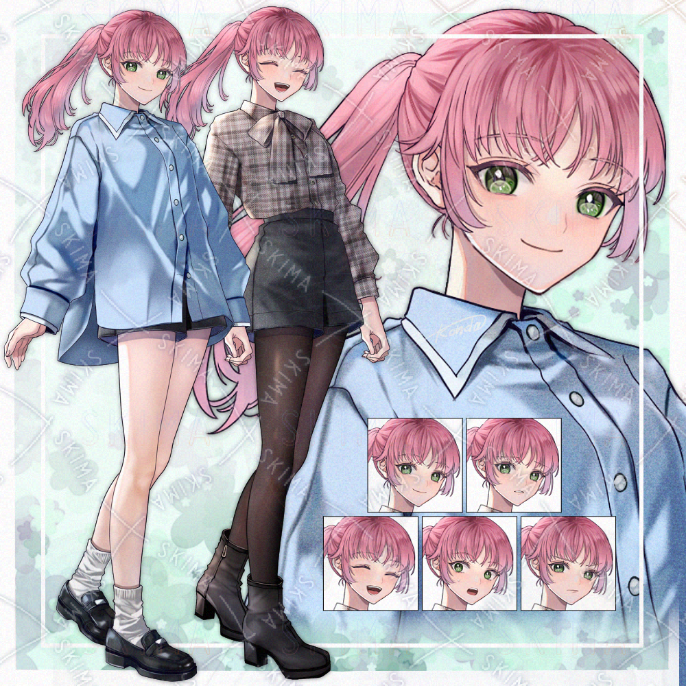 SALE 6/15まで】ポニーテールの女性 | SKIMA（スキマ）