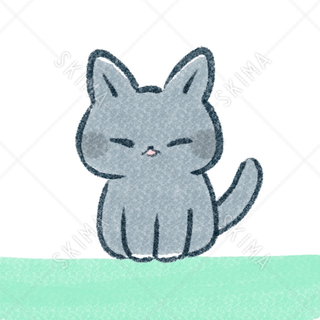 黒猫のアイコン