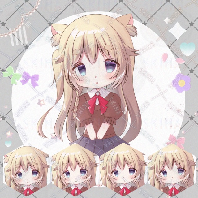 【表情4種】adopt 獣人