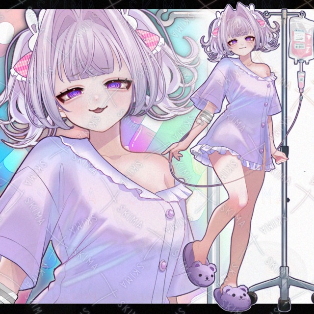 患者ちゃん【表情8種】