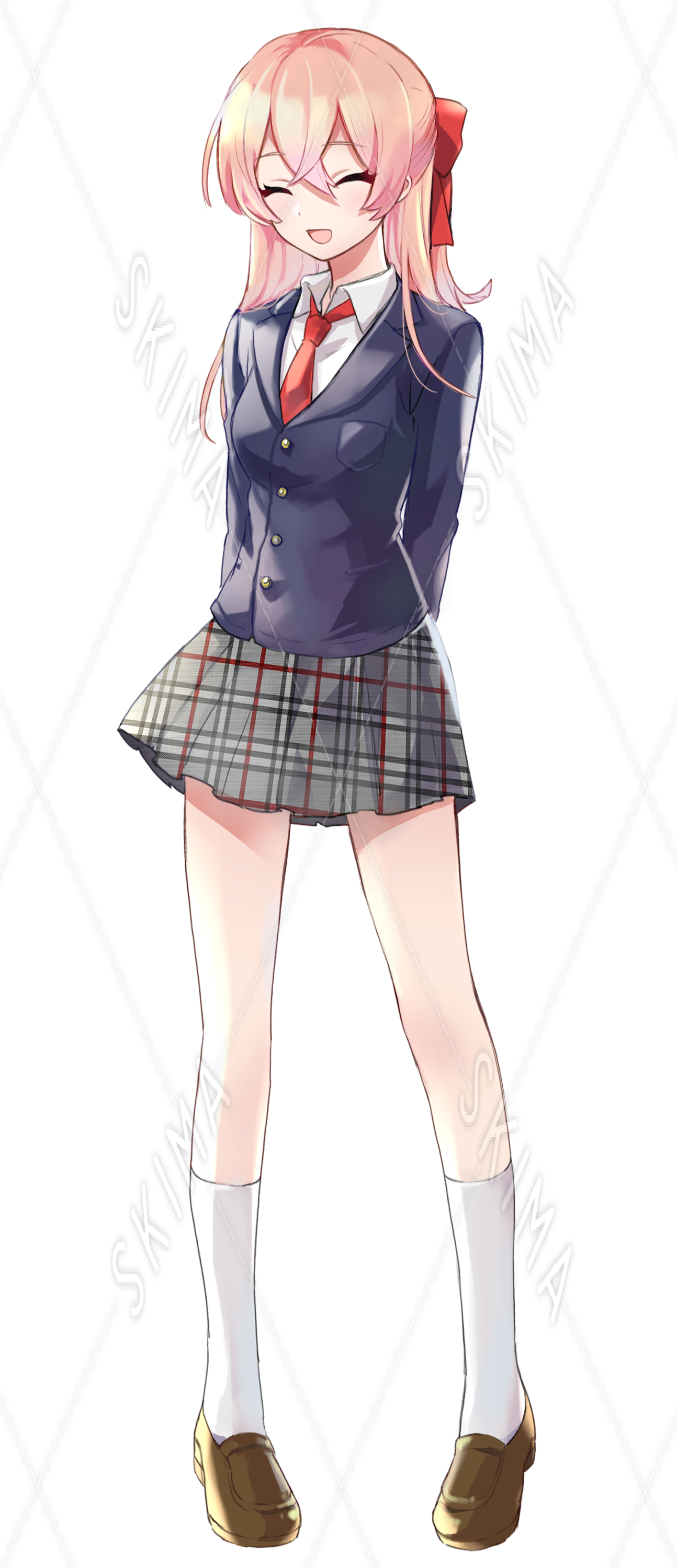 制服の女の子 表情7種 スキマ スキルのオーダーメイドマーケット Skima