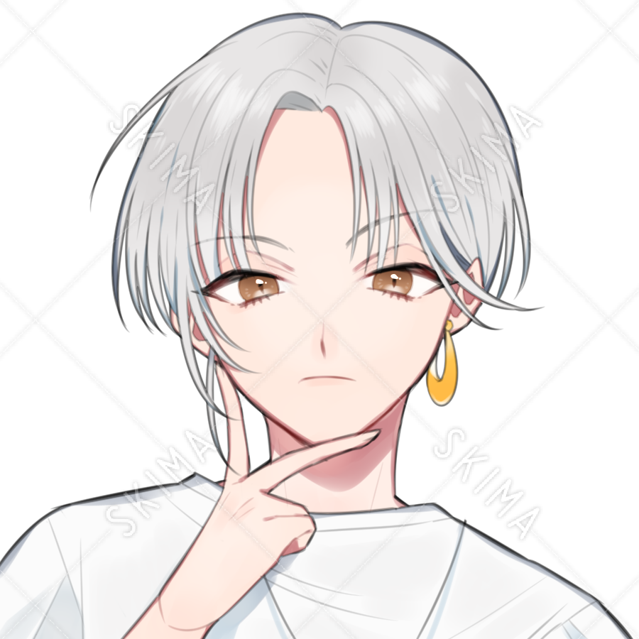 クールな少年 計3枚 スキマ スキルのオーダーメイドマーケット Skima