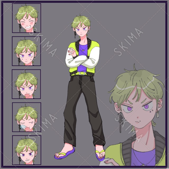 ヤンキーっぽい男の子