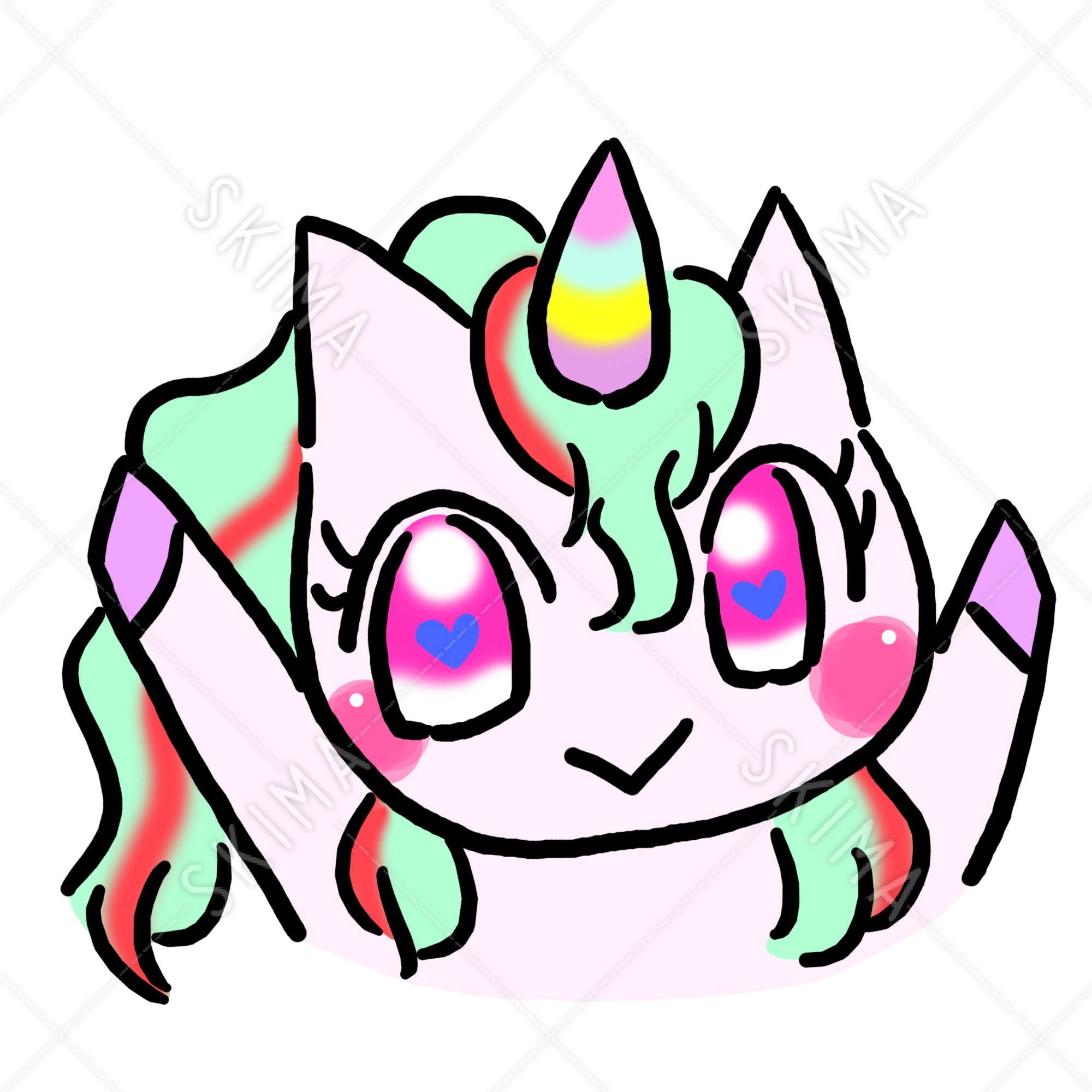 ゆめかわユニコーン スキマ スキルのオーダーメイドマーケット Skima