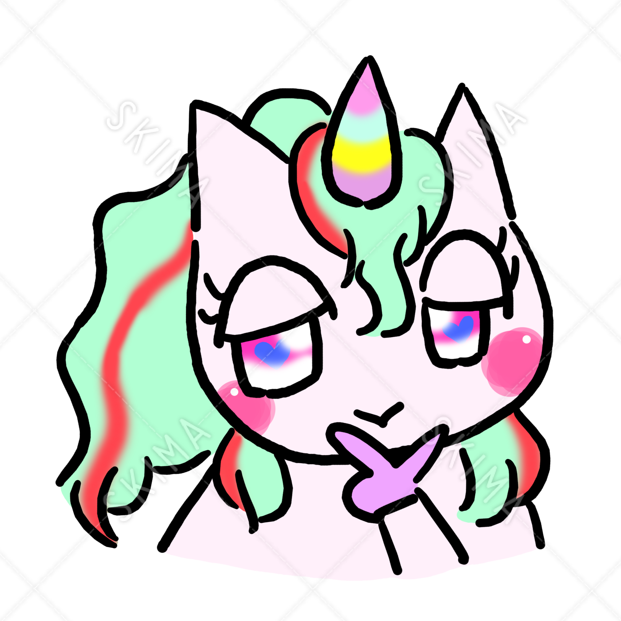 ゆめかわユニコーン スキマ スキルのオーダーメイドマーケット Skima