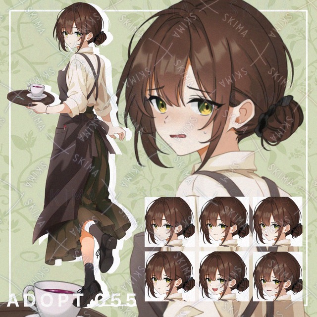【opt】カフェ店員のお姉さん