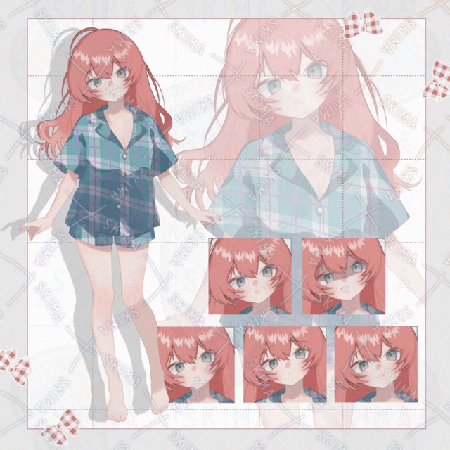 adopt4（パジャマ姿の女の子）