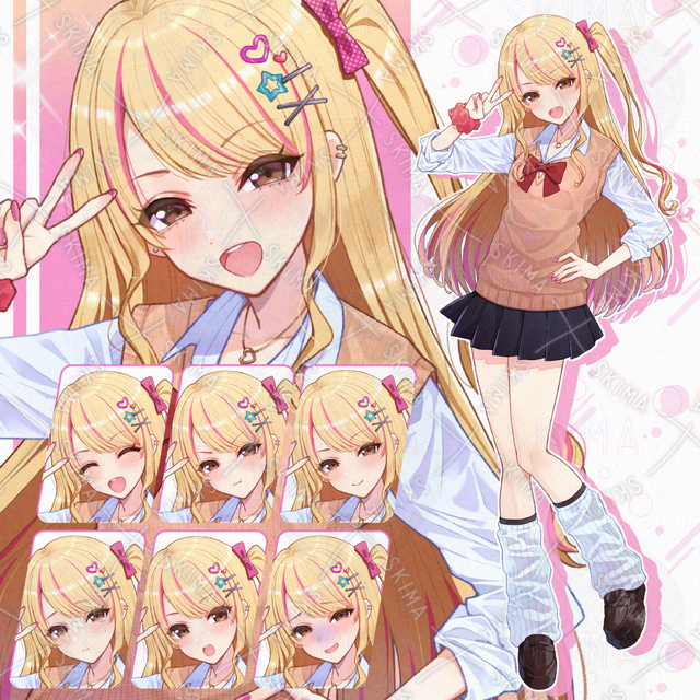 【立ち絵】adopt【表情7種】