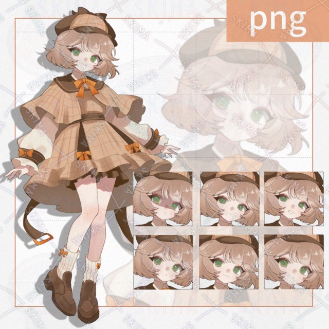 adopt5（探偵風の女の子）