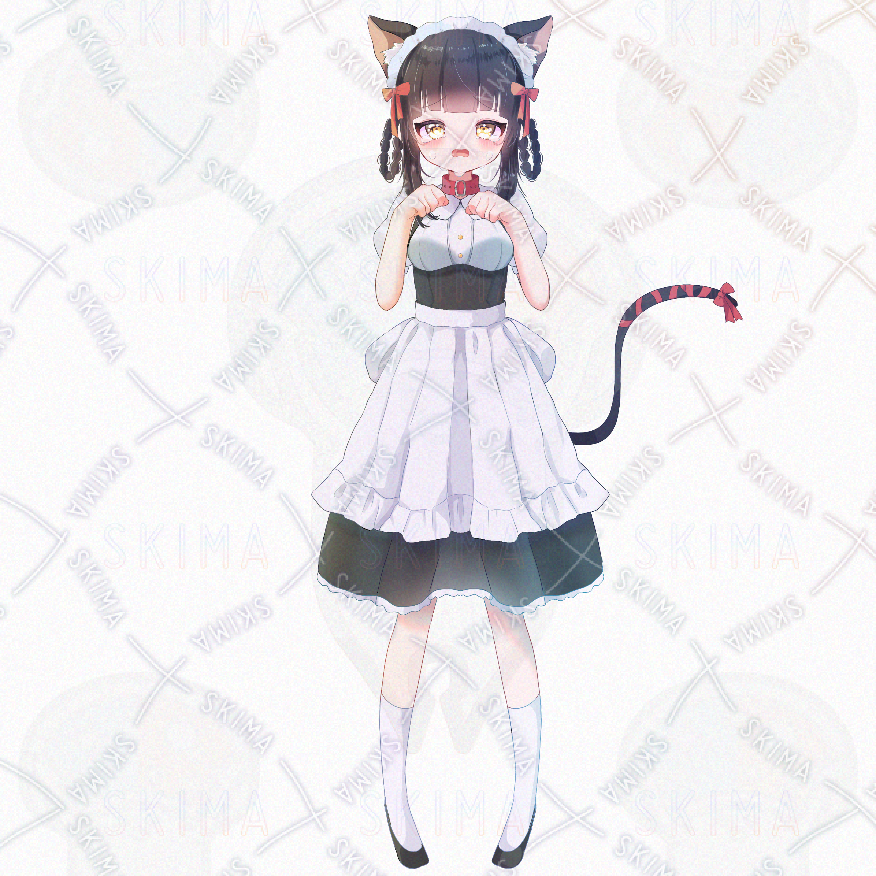 差分10種】猫耳メイドさん🐱 | SKIMA（スキマ）