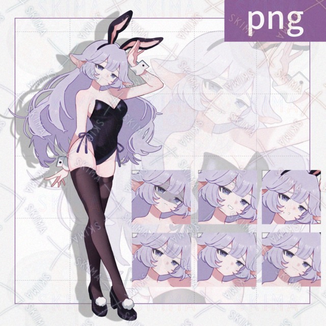 adopt6（バニーガール風のキツネの女の子）