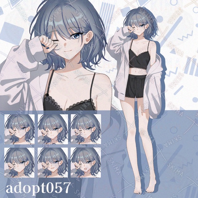 【opt】部屋着のお姉さん