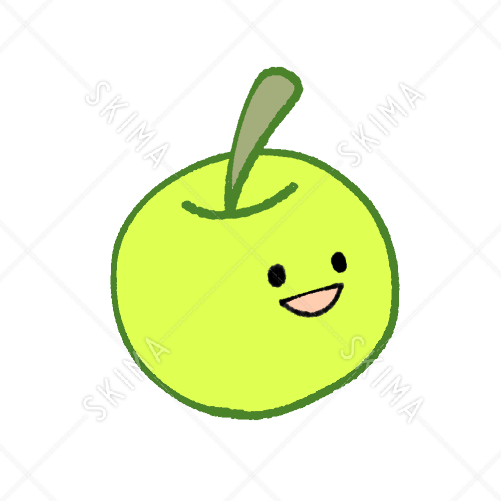 りんごのアイコン スキマ スキルのオーダーメイドマーケット Skima