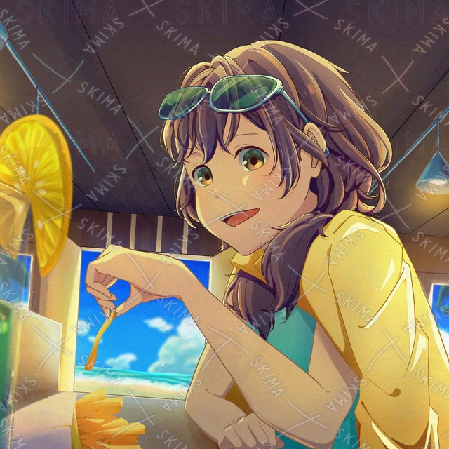 海の家/夏/女の子