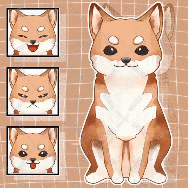 犬【表情差分5種類】