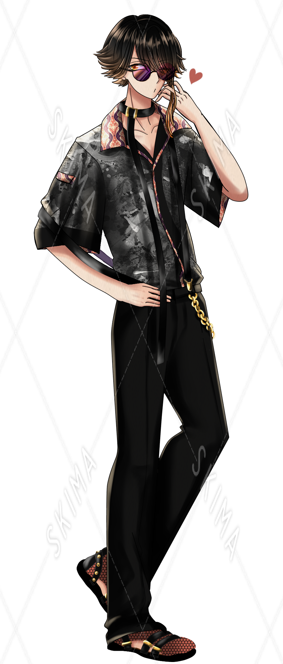 サングラス男子 スキマ スキルのオーダーメイドマーケット Skima