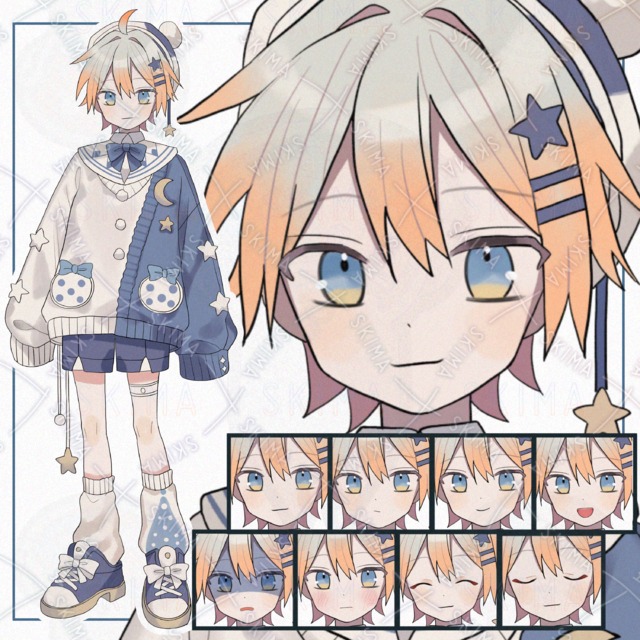 お洒落な鬼っ子【差分8種類】 | SKIMA（スキマ）