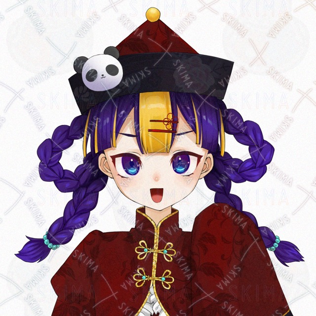 チャイナドレス風キョンシーちゃん