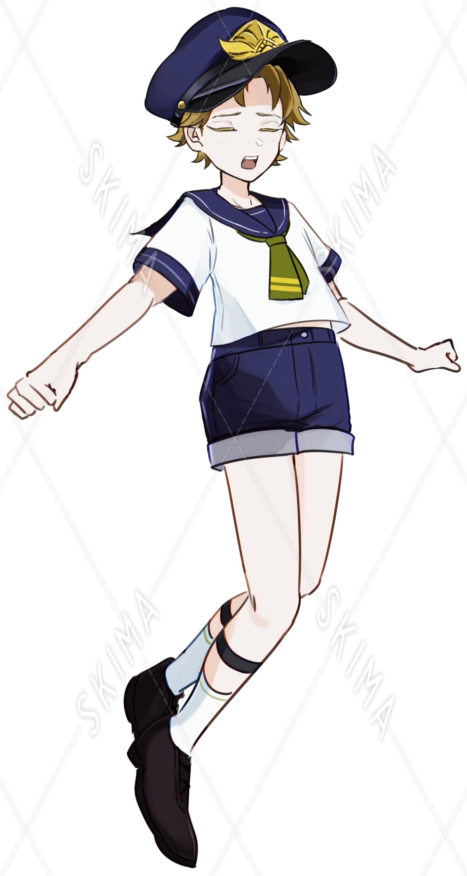 全身立ち絵 水兵さん風の少年 スキマ スキルのオーダーメイドマーケット Skima 全身立ち絵 水兵さん風の少年 スキマ スキルのオーダーメイドマーケット Skima