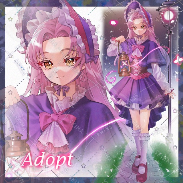 【Adopt】魔法のランタンを持つ女の子