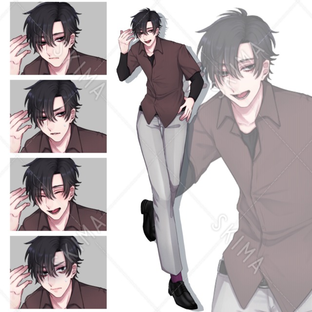 モッズコートの男の子 スキマ スキルのオーダーメイドマーケット Skima