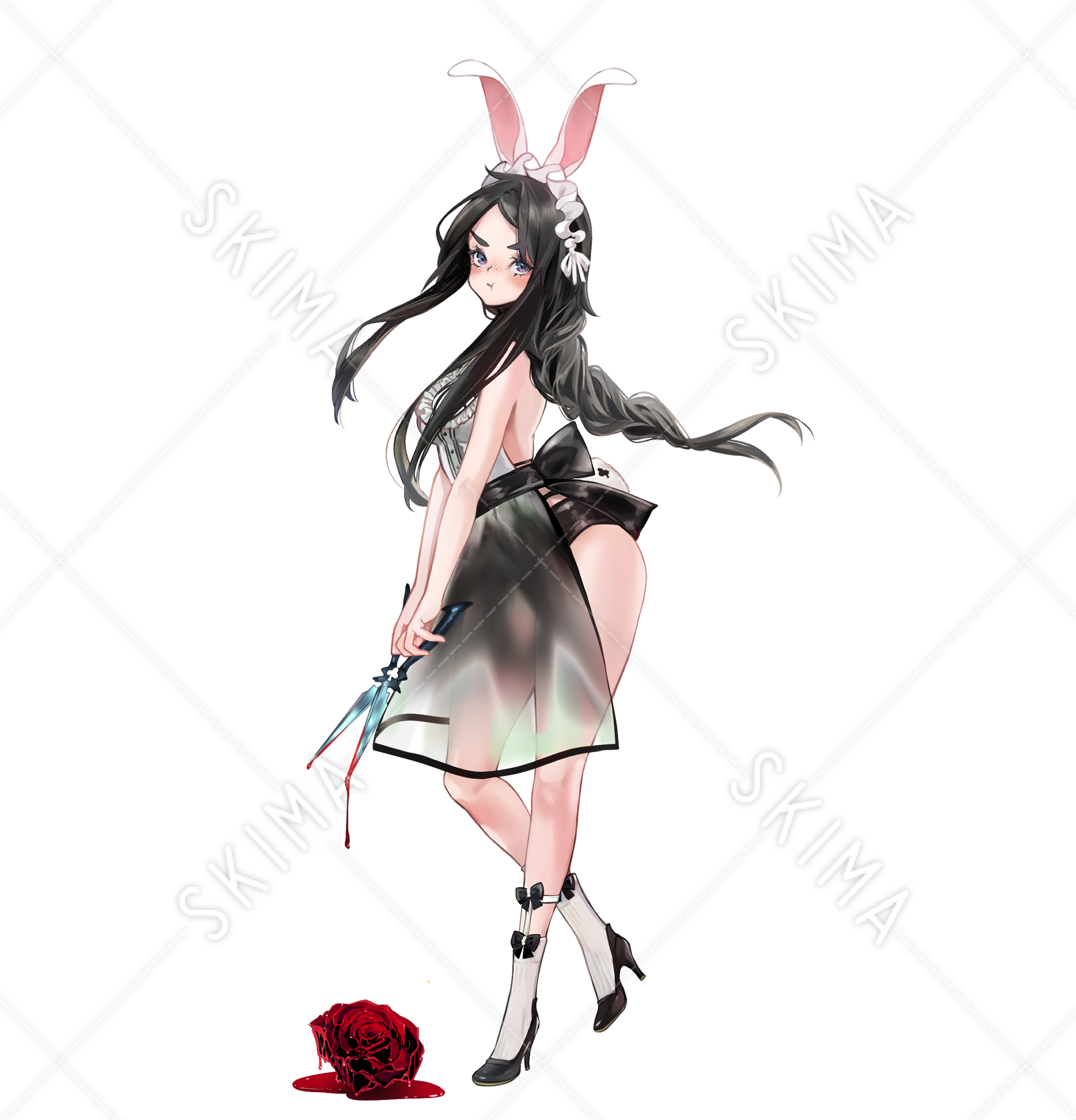 追加依頼可 うさ耳メイド スキマ スキルのオーダーメイドマーケット Skima