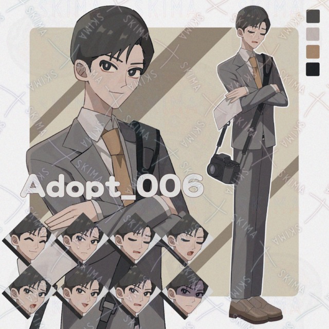 【表情10種】Adopt_6